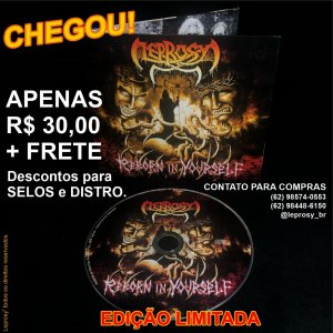 LEPROSY: Banda lança “Reborn In Yourself” no formato físico – adquira agora!