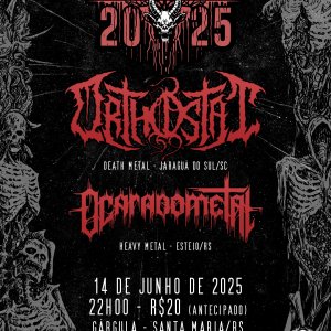 ORTHOSTAT: Banda é confirmada no ‘Circuito Gárgula Underground 2025’ em Santa Maria/RS – confira!