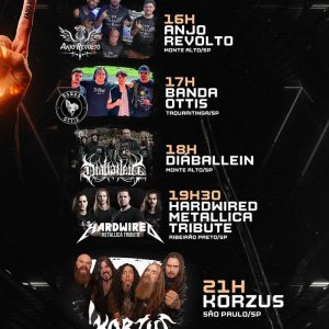 DIABÁLLEIN: Banda se junta ao Korzus no ‘Concha On The Rocks’ em Monte Alto/SP neste sábado (10)