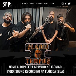 GLADIO TEMPUS: Novo álbum será gravado no icônico Morrisound Recording na Flórida (EUA)