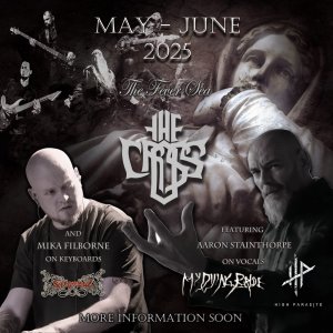 THE CROSS: Banda anuncia previsão de lançamento do single “The Fever Sea”, com Aaron Stainthorpe e Mika Filborne