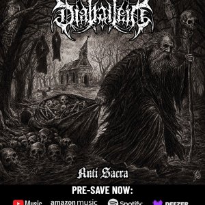 DIABÁLLEIN: Versão digital de “Anti Sacra” chega ao público nesta sexta-feira (16) – faça o pré-save AQUI!