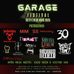 METALLSTEIN: Banda retorna aos palcos de Santos/SP com show no ‘Garage Fest’ neste sábado (17)