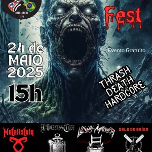 METALLSTEIN: ‘Brutal Fest’ acontece neste sábado (24) no Woodstock Rock Store em São Paulo/SP