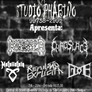 METALLSTEIN: Banda encerra o primeiro semestre de 2025 com show devastador em Santos/SP