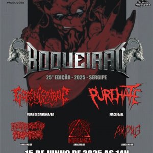 GORENCEPHALIC: ‘Boqueirão Rock Metal Festival – 25ª Edição’ leva a banda a Aracaju/SE em junho – confira!
