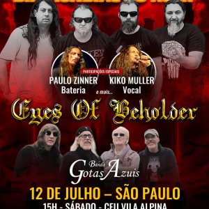 EYES OF BEHOLDER: Banda confirma participação no ‘Alpina Rock Festival 2025 – Celebração Dia Mundial do Rock’