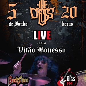 THE CROSS: Encontro de titãs! Banda promove encontro histórico com Vitão Bonesso em live exclusiva