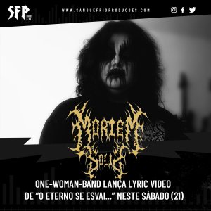 MORTEM SOLIS: One-woman-band lança lyric video de “O Eterno Se Esvai...” neste sábado (21)