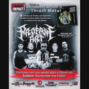 PROFANE ART: Banda é confirmada na coletânea ‘A Tribute To The Giants Of Thrash Metal’