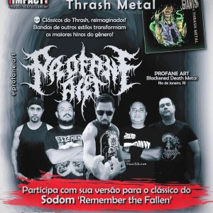 PROFANE ART: Banda é confirmada na coletânea ‘A Tribute To The Giants Of Thrash Metal’
