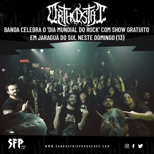 ORTHOSTAT: Banda celebra o ‘Dia Mundial do Rock’ com show gratuito em Jaraguá do Sul neste domingo (13)