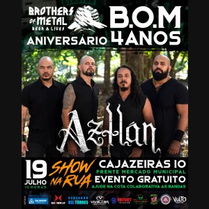AZTLÁN: Banda é confirmada no ‘Brothers Of Metal – 4 anos’ – line up pesado completo aqui!