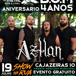 AZTLÁN: Banda é confirmada no ‘Brothers Of Metal – 4 anos’ – line up pesado completo aqui!