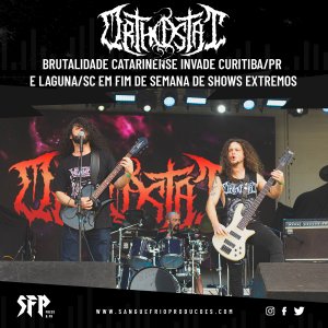 ORTHOSTAT: Brutalidade catarinense invade Curitiba/PR e Laguna/SC em fim de semana de shows extremos