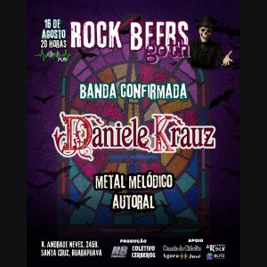 DANIELE KRAUZ: Banda mantém agenda movimentada e confirma show no festival ‘Rock Beers Goth’ em Guarapuava/PR