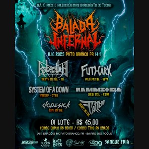 BALADA INFERNAL: Conheça o line-up confirmado no ‘Metal Terror’, edição comemorativa de 10 anos