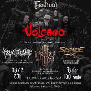 THE CROSS: Banda é confirmada ao lado de Crucificator, Síndrome K e Vulcano no ‘Bodes Metal Force Festival’ – confira!