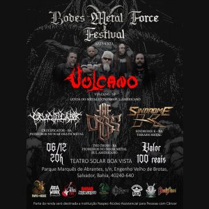 SÍNDROME K: Confirmados ao lado de Vulcano, The Cross e Crucificator no ‘Bodes Of Metal Force Festival’