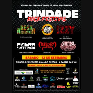 LEPROSY: ‘Trindade Rock Festival’ acontece neste fim de semana em Trindade/GO