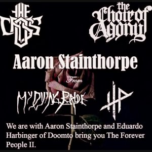 THE CROSS: Eduardo 'Slayer' une-se a Aaron Stainthorpe (High Parasite/My Dying Bride) em regravação de clássico do Doom Metal