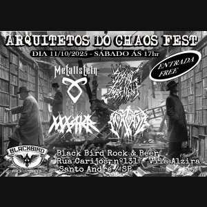 METALLSTEIN: Duo santista é confirmado no ‘Arquitetos Do Chaos Fest’ – saiba mais!