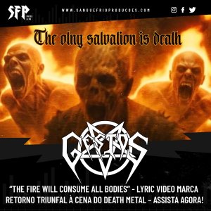 GESTOS: “The Fire Will Consume All Bodies” - Lyric Video marca retorno triunfal à cena do Death Metal – assista agora!