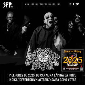 ETERNAL SACRIFICE: ‘Melhores de 2025’ do canal Na Lâmina da Foice indica “Offertorivm Altaris”; saiba como votar