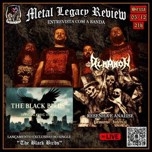 ALMANON: Terror de Edgar Allan Poe e detalhes de “Primitive Infernal” são destaques em entrevista ao canal Na Lâmina da Foice