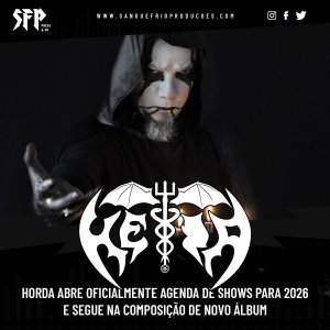HÉIA: Horda abre oficialmente agenda de shows para 2026 e segue na composição de novo álbum
