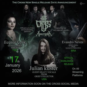 THE CROSS: Banda anuncia novidades sobre seu aguardado single “Apocrypha”