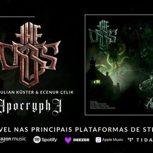 THE CROSS: Banda evoca o apocalipse com o lançamento do novo single “Apocrypha”; ouça agora mesmo!