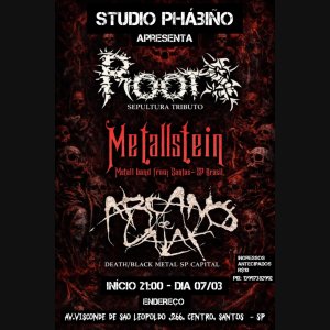 METALLSTEIN: Death/Thrash santista prepara massacre sonoro no Studio Phábino em Santos/SP