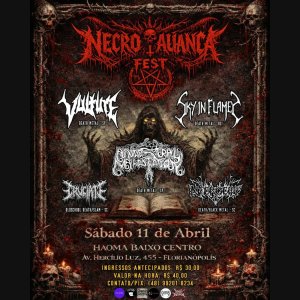 SKY IN FLAMES: Prestes a anunciar seu novo trabalho, banda é confirmada no ‘Necro Aliança Fest’ em Florianópolis/SC