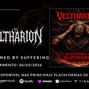 VELTHARION: Brutalidade baiana antecipa estreia com pré-save de “Sustained By Suffering”; faça agora mesmo!