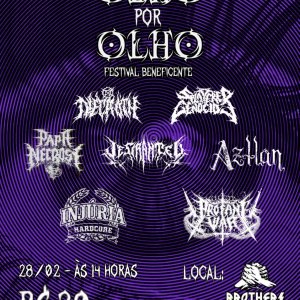 AZTLÁN: Brutalidade e solidariedade no festival beneficente ‘Olho Por Olho’ em Salvador/BA