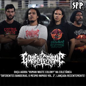 GORENCEPHALIC: Ouça agora “Human Waste Colony” na coletânea “Diferentes Bandeiras, o Mesmo Inimigo vol. 2”, lançada recentemente!