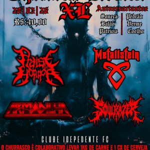 METALLSTEIN: Duo de Death/Thrash Metal invade o ABC Paulista neste sábado (28) para o ‘Churras Metal XL’