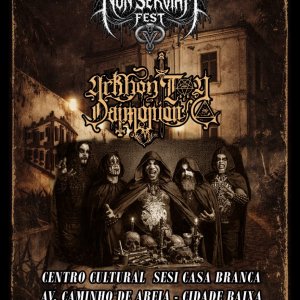 ARKHÔN TÔN DAIMONIÔN: Ritual profano marca divulgação de “Chalice of Blood” no ‘Non Serviam Fest’