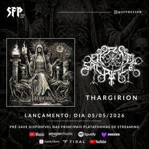 ETERNAL SACRIFICE: Pré-save disponível para o novo single “Thargirion”; faça o seu agora mesmo!