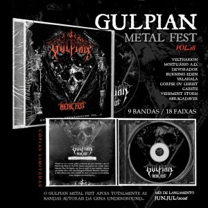 VELTHARION: Brutalidade baiana confirmada na 18ª edição da coletânea “Gulpian Metal Fest” – saiba tudo aqui!