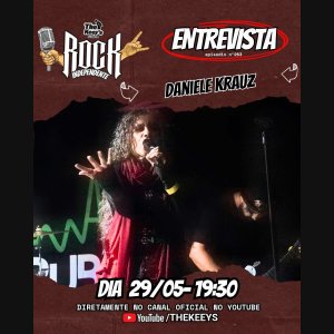 DANIELE KRAUZ: É HOJE! Entrevista exclusiva no canal The Keey's – saiba tudo aqui!