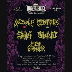 SHITAI: Brutalidade paulista confirmada no 'Bob Rock - Verão do Caos Fest' em Santa Catarina