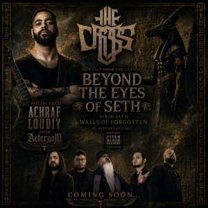 THE CROSS: Pioneiros do Doom Metal anunciam novo videoclipe com participação internacional de Achraf Loudiy (Aeternam)