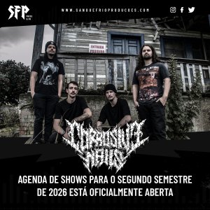 CORROSIVE NAILS: Agenda de shows para o segundo semestre de 2026 está oficialmente aberta