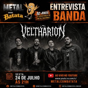 VELTHARION: Assista agora a entrevista ao canal Metal Com Batata