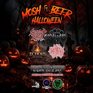 ODIADO: Grupo confirma show no festival 'Mosh & Beer Halloween' em Goiânia